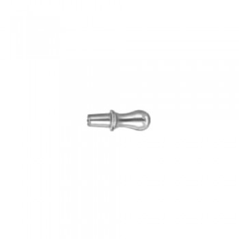 Yankauer Tube Connector Olive Shaped Stainless Steel, 2.5 cm - 1" 